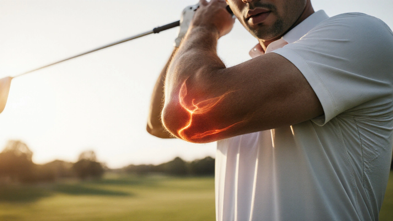 Golfer's Elbow and Tendonitis: Causes, Treatment & Prevention