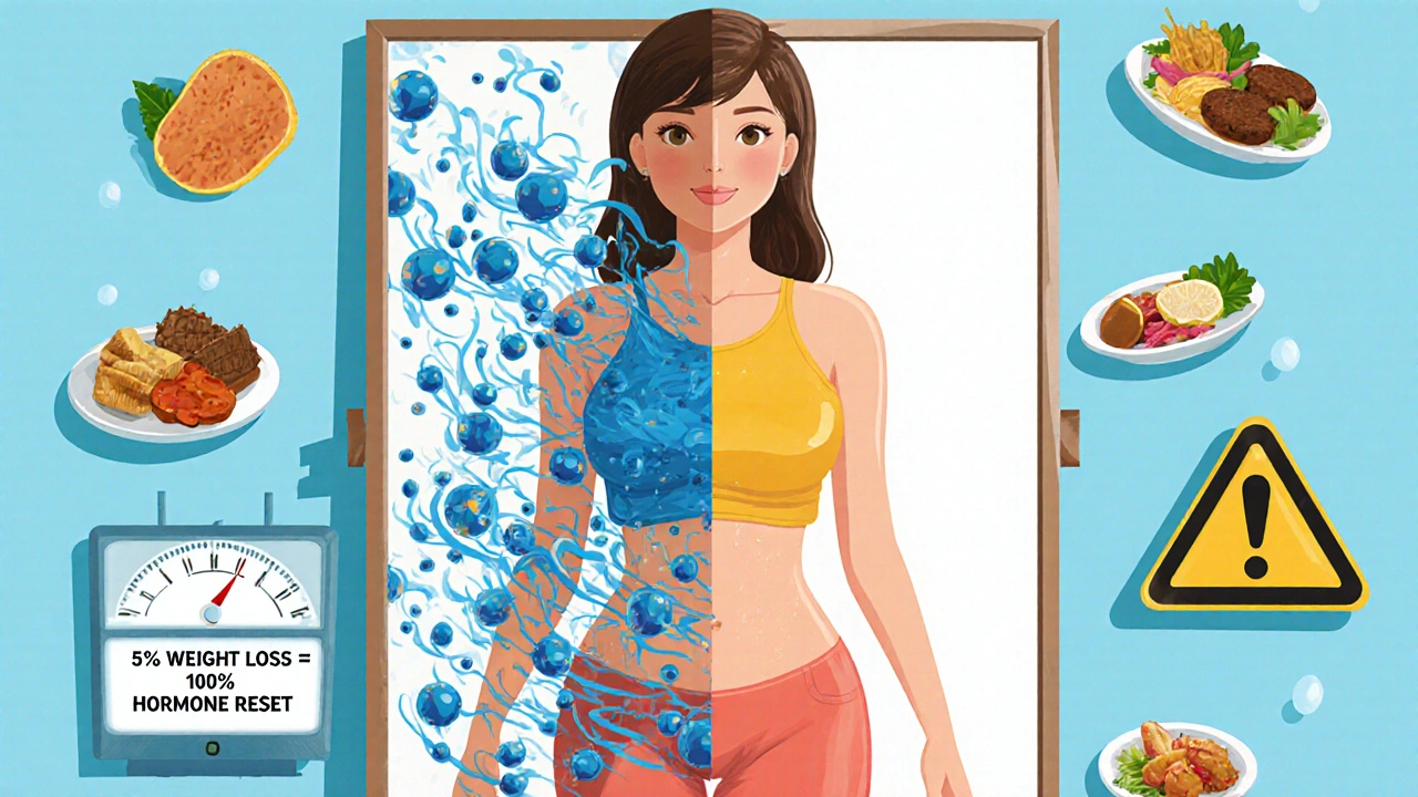 PCOS and Weight: How Insulin Resistance Drives Weight Gain and What to Eat