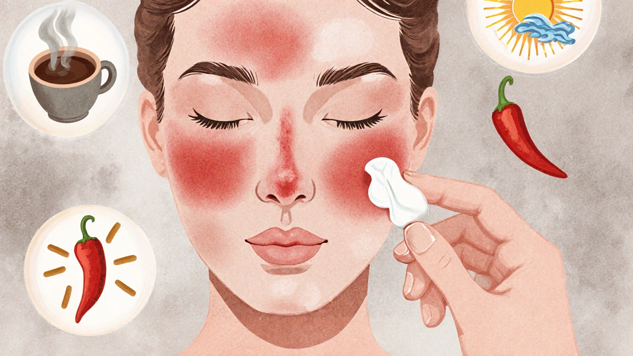 Rosacea: Managing Facial Flushing with Topical Antibiotic Treatments