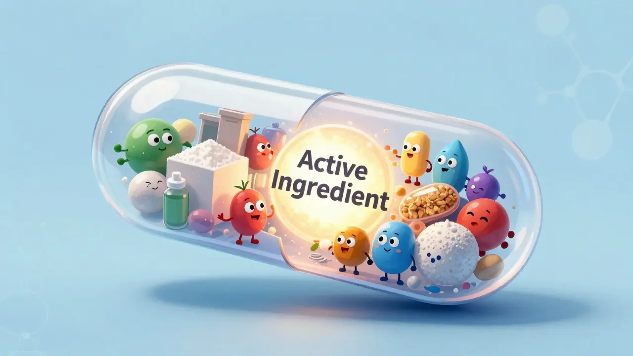Active vs Inactive Drug Ingredients: Why the Difference Matters for Your Health