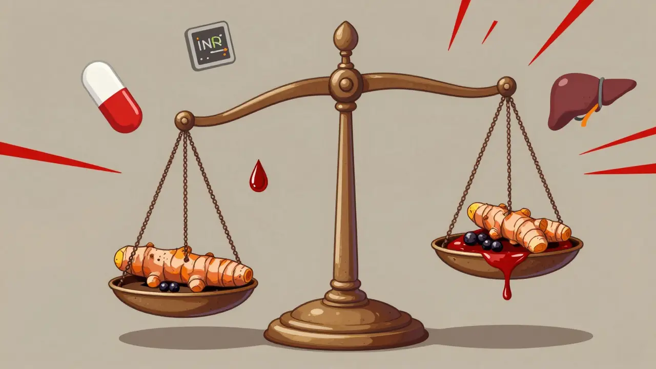 Turmeric and Black Pepper with Blood Thinners: What You Need to Know for Safety