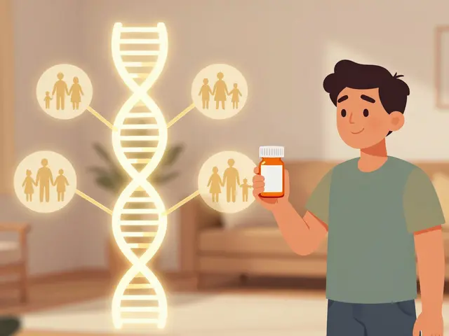 Family history and genetic factors in generic drug response